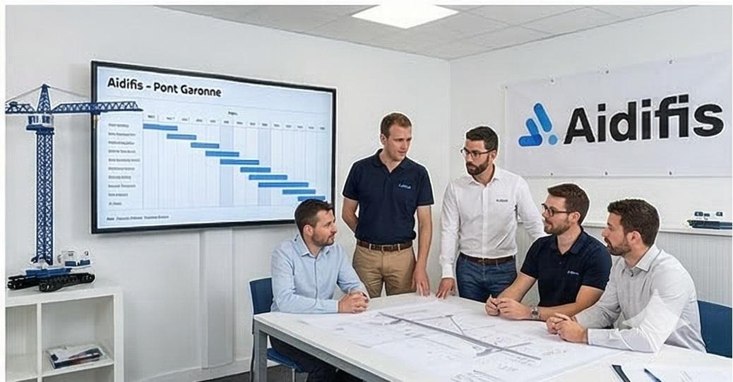 Equipo de una PYME de la construcción